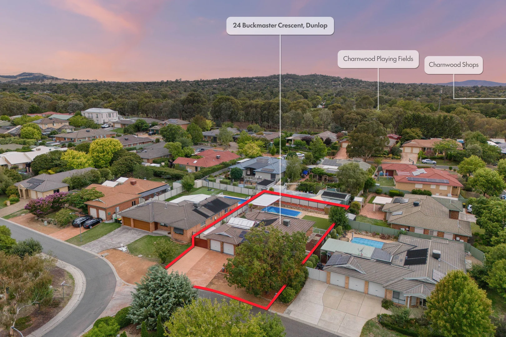 Photo of 24 Buckmaster Crescent, Dunlop ACT 2615
